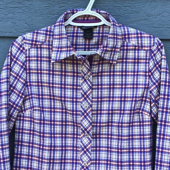 Marmot Flannel Button Up Shirt - Picture 1 of 11